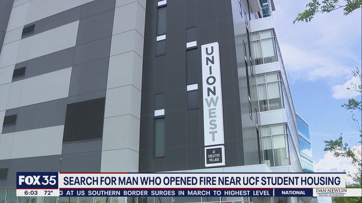 Police search for man who followed people to UCF student housing, shot at them